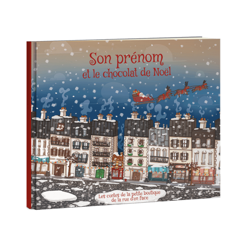 Livre personnalisé Chocolat Noël, Enfant - LesEnfantsRoy